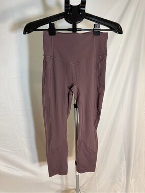 lululemon athletica mauve/purple leggings